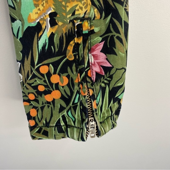 Scotch & Soda Maison Scotch Les Bon Vivants Jungle Print Tapered Jeans exotic lo - Picture 9 of 14